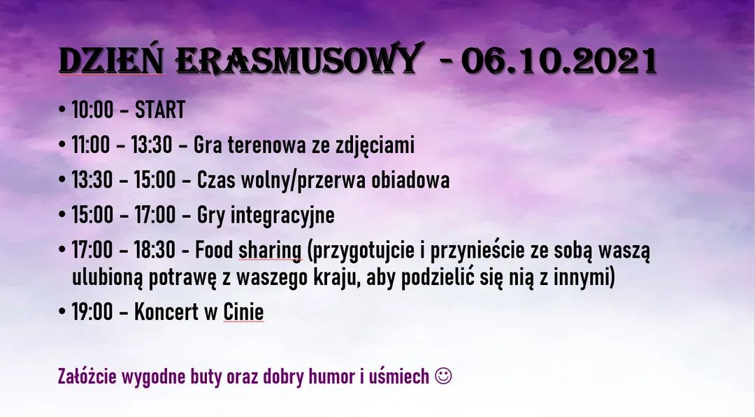 Dzień erasmusowy 2021