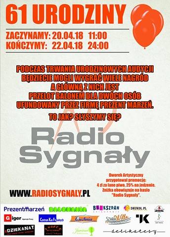61 Urodziny Radio Sygnały startują już w ten weekend!