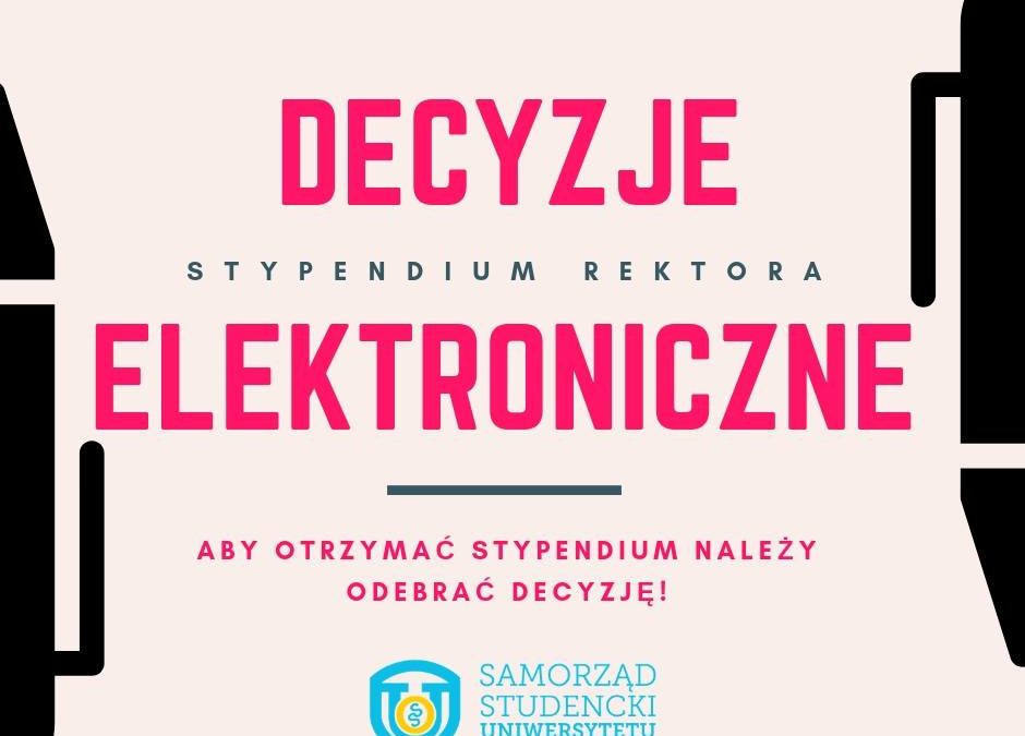 Ostatnia prosta – Stypendium Rektora