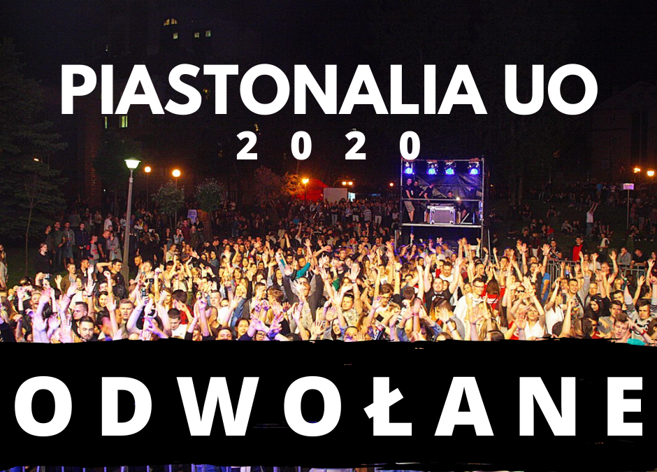 Piastonalia 2020 oficjalnie odwołane