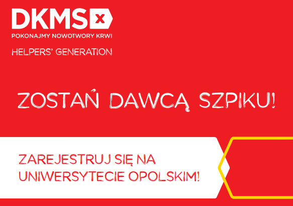 DNI DAWCÓW SZPIKU NA UNIWERSYTECIE OPOLSKIM