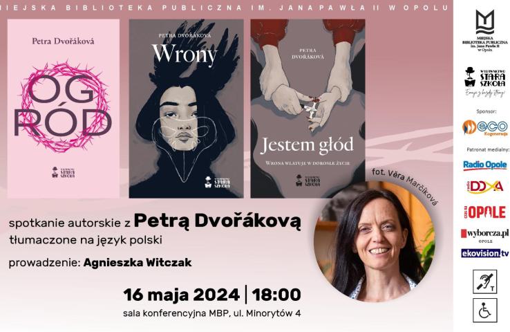 Spotkanie autorskie z Panią Petrą Dvořákovą w Miejskiej Bibliotece Publicznej