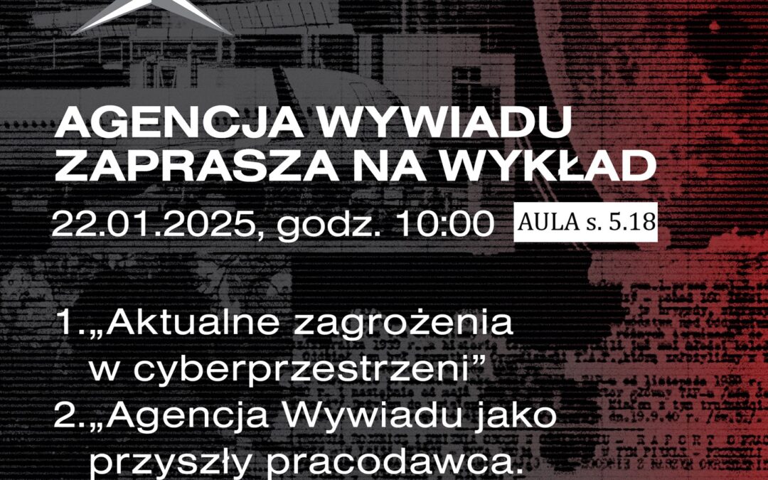Agencja Wywiadu zagości na Wydziale Prawa i Administracji Uniwersytetu Opolskiego!