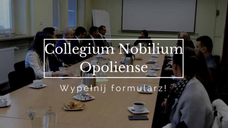 Rekrutacja do VII edycji Collegium Nobilium Opoliense