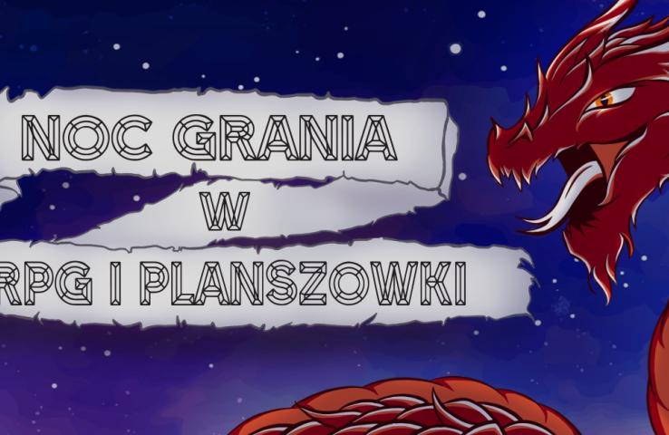 Noc planszówek i gier RPG w WBP