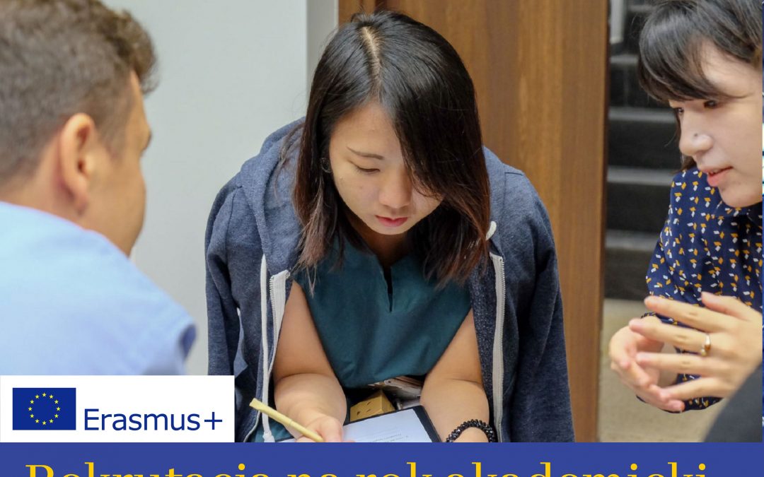 Ruszyła rekrutacja na Erasmus+!